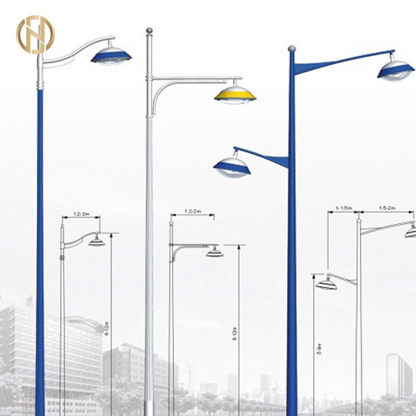 Lâmpada de rua Polo da elevada precisão altura de 6 - de 12M com vário projeto