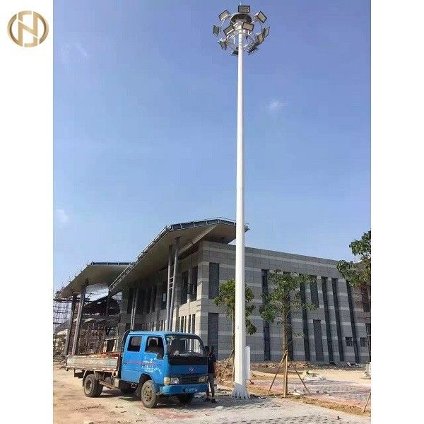 25M High Mast Pole com projetor do diodo emissor de luz de 400W 800W