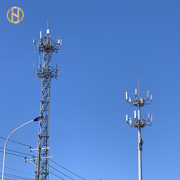 torre 36M celular das telecomunicações de 20M 25M 30M com durabilidade alta da plataforma de trabalho