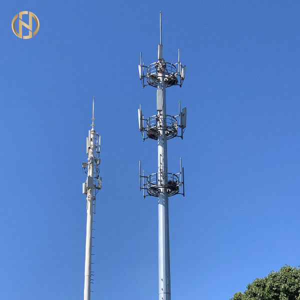 torre de 36M Cellular Monopole Communication com 2 camadas de PlatformM 40
