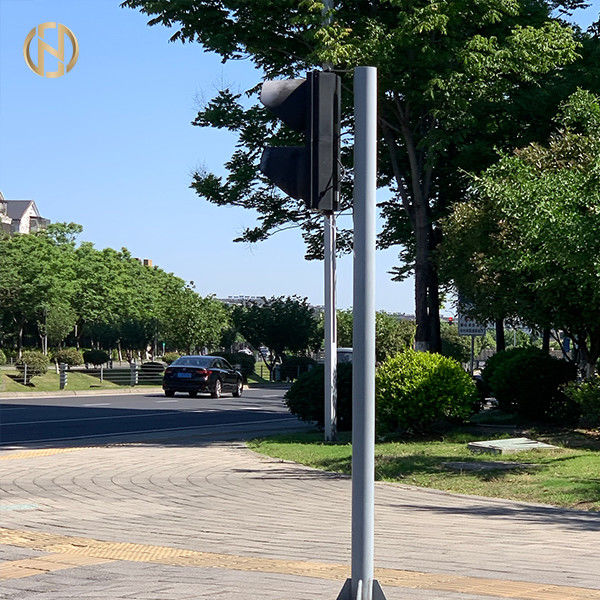 câmera polo claro de 4.5M 6M I Type Traffic Light Polo que instala na estrada principal