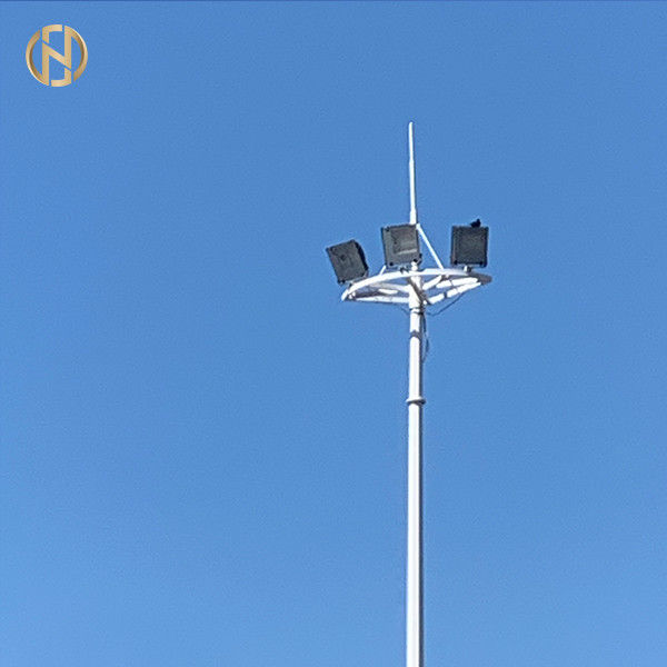 Lâmpada alta Polo do mastro de Octadecagon do aço Q420 20M 30M 35M 40M