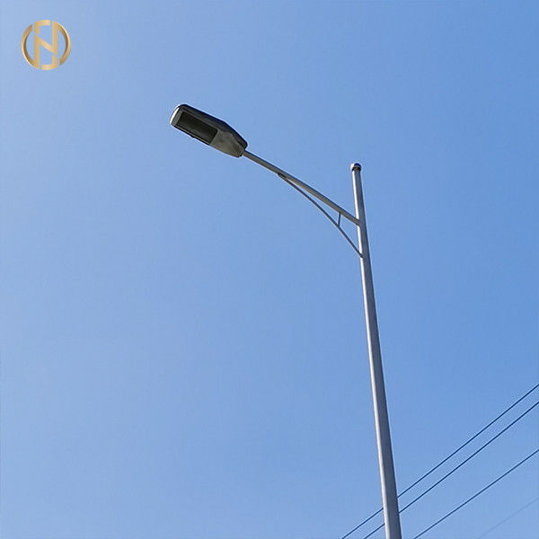 Cargo da lâmpada do aço 12M Double Arm Street de Q345B Q235B