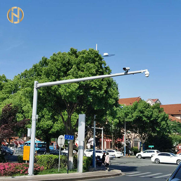 tipo poligonal do cargo T da câmara de segurança de Polo da câmera do CCTV de 6M 8M para Main Street