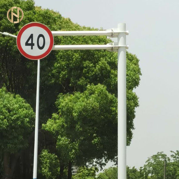 Revestimento personalizado do pó do cargo do sinal de tráfego rodoviário anti oxidação material de aço