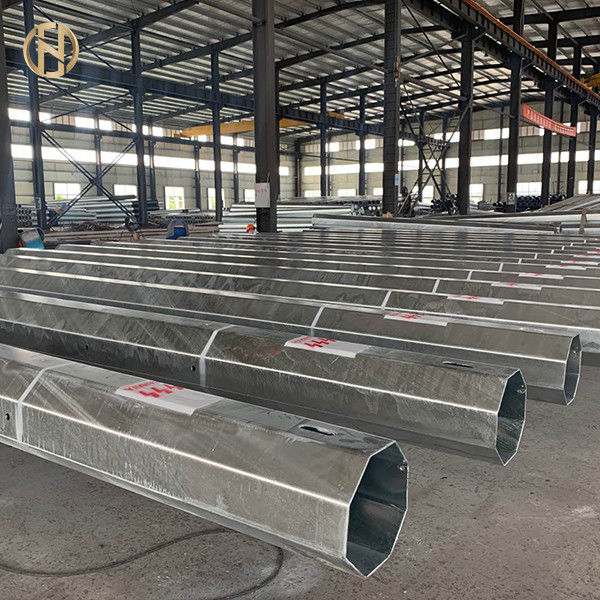 10 - o mergulho quente de 30M galvanizou Polo ASTM 123 ASTM 153 30FT 10KV - 550KV