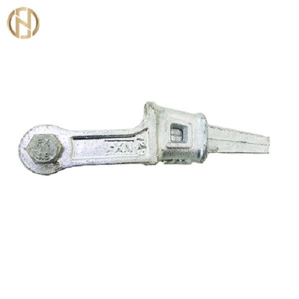 Braçadeira de fio cuneiforme do indivíduo para a instalação galvanizada das costas de fio do ferro