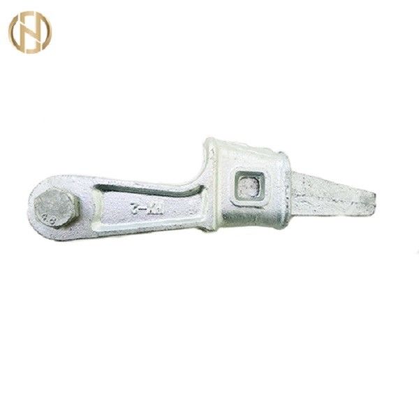 Braçadeira de fio cuneiforme do indivíduo para a instalação galvanizada das costas de fio do ferro