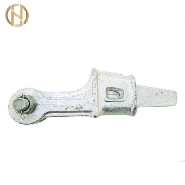 Braçadeira de fio cuneiforme do indivíduo para a instalação galvanizada das costas de fio do ferro