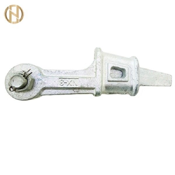 Braçadeira de fio cuneiforme do indivíduo para a instalação galvanizada das costas de fio do ferro