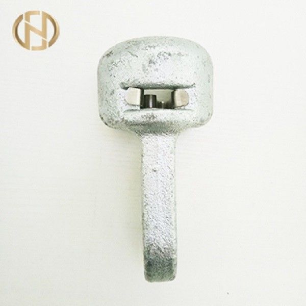 Olho de aço galvanizado da braçadeira do soquete do mergulho quente conveniente para o isolador