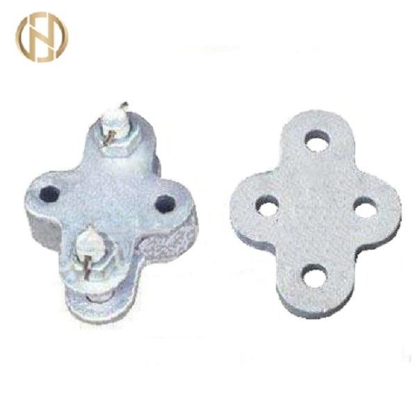 Braço galvanizado da cruz de polo de poder dos acessórios 33KV 6300S de polo de poder
