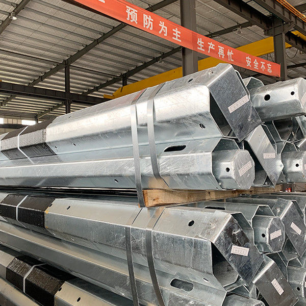Transmissão de energia galvanizada Polo Q460C 8mm ASTM 123 do metal