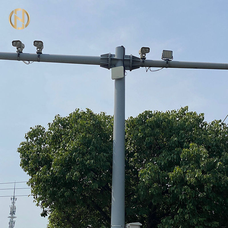 câmera Polo do CCTV de 11M Polygonal Telescopic resistente à corrosão