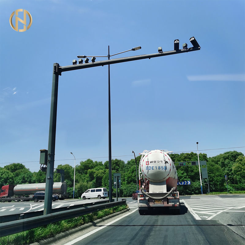 câmera Polo do CCTV de 11M Polygonal Telescopic resistente à corrosão