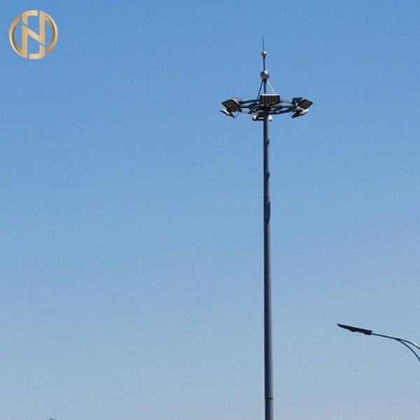 Lâmpada alta Polo do mastro de Octadecagon do aço Q420 20M 30M 35M 40M