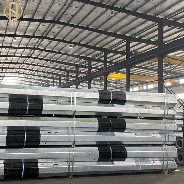O mergulho quente de ASTM 633 12m galvanizou o metal polo claro para a transmissão de energia