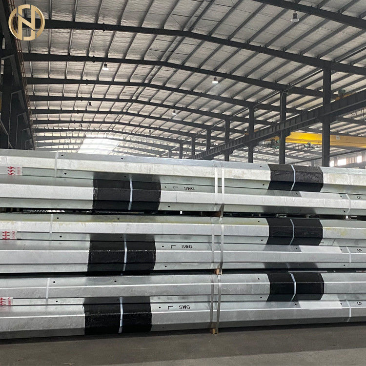 O mergulho quente de ASTM 633 12m galvanizou o metal polo claro para a transmissão de energia