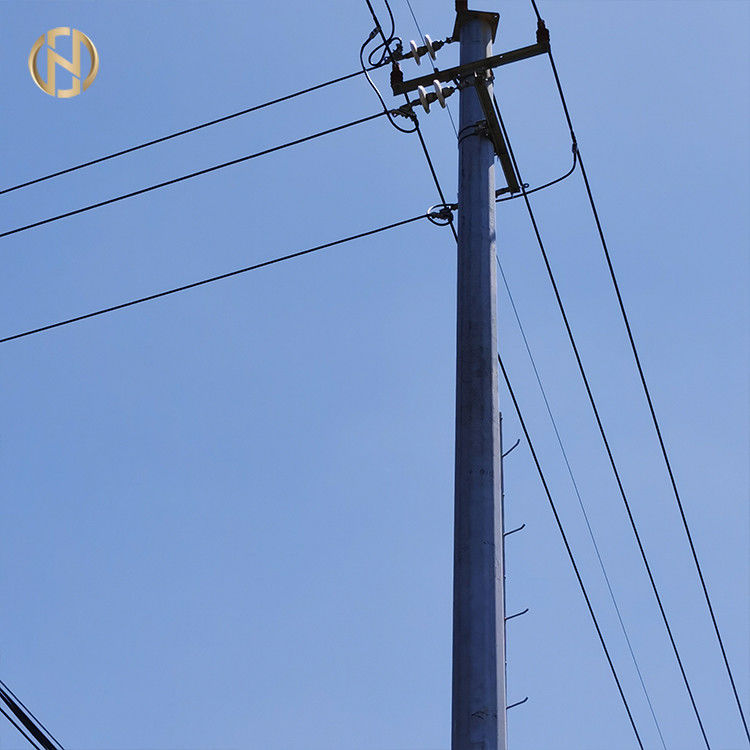 Transmissão de energia tubular de aço Polo
