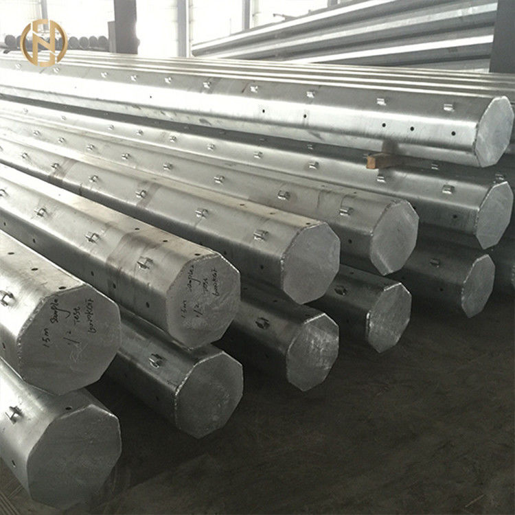 Transmissão de energia galvanizada Polo de polo de poder Q460C do metal 8mm