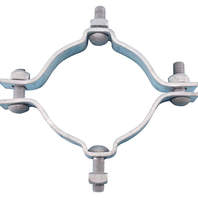 Aço de Guy Clamp Hold Hoop Galvanized do hardware da maravilha do mergulho quente