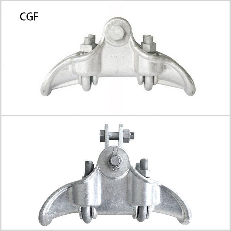 Braçadeiras da suspensão para a alta tensão gêmea de Jumper Conductor Electric Power Fittings