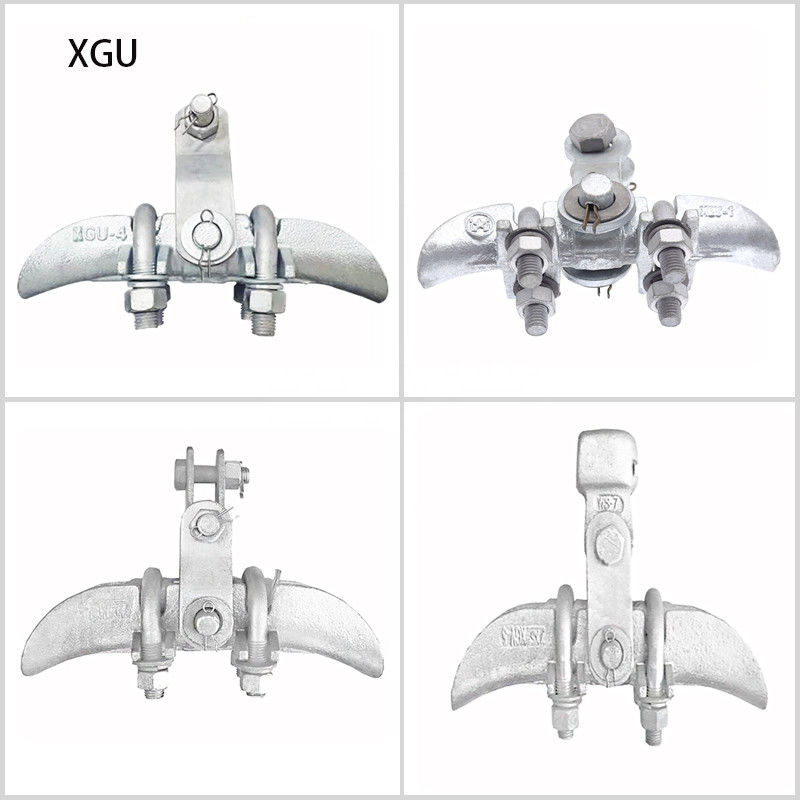 Braçadeiras da suspensão para a alta tensão gêmea de Jumper Conductor Electric Power Fittings