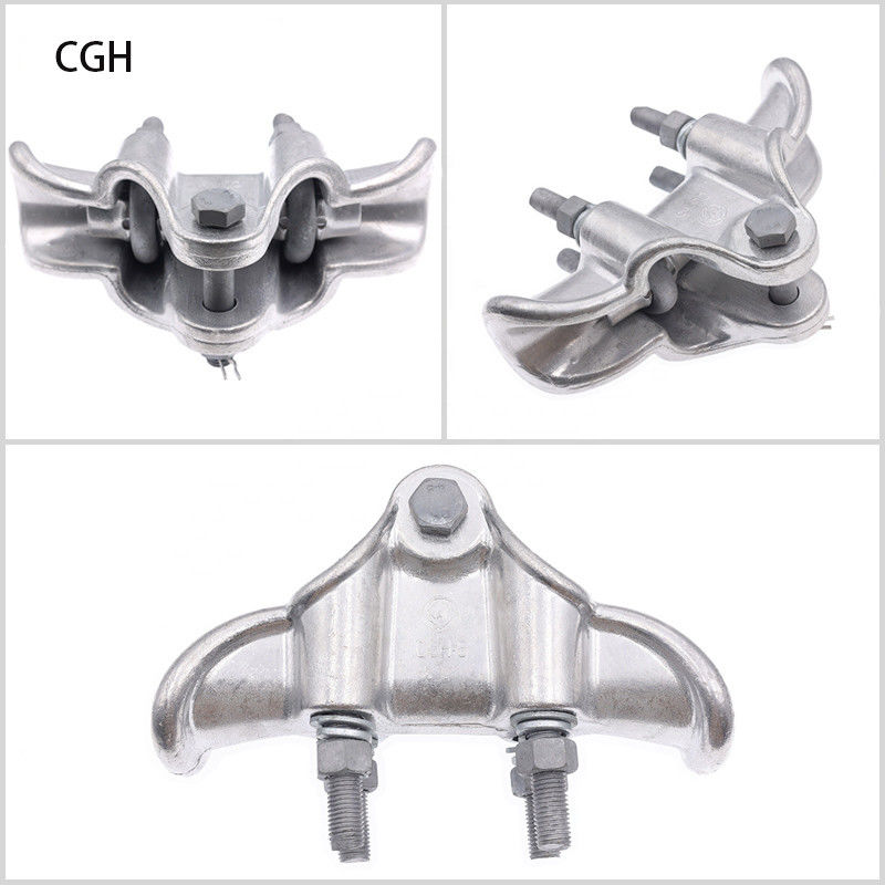 Braçadeiras da suspensão para a alta tensão gêmea de Jumper Conductor Electric Power Fittings
