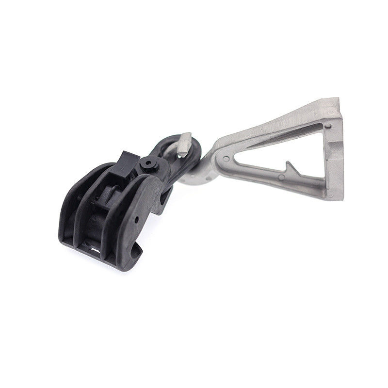 Suporte plástico da âncora do metal do sem saída do conjunto da braçadeira da suspensão do cabo do LV