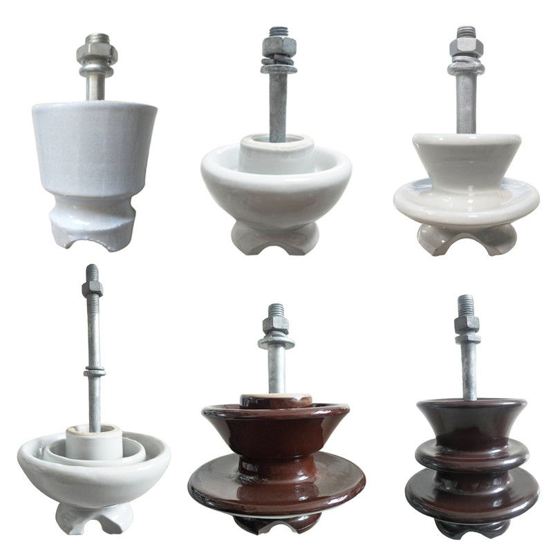 Liga de alumínio do isolador de Pin Type Anti Pollution Porcelain