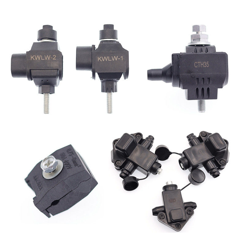 O conector de perfuração de isolação da braçadeira de cabo aparafusa a baixa tensão elétrica