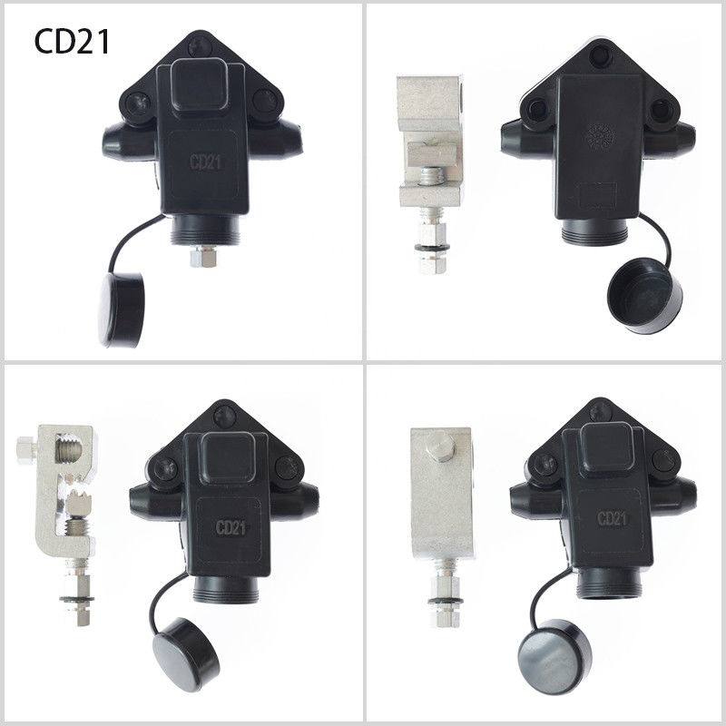 O conector de perfuração de isolação da braçadeira de cabo aparafusa a baixa tensão elétrica