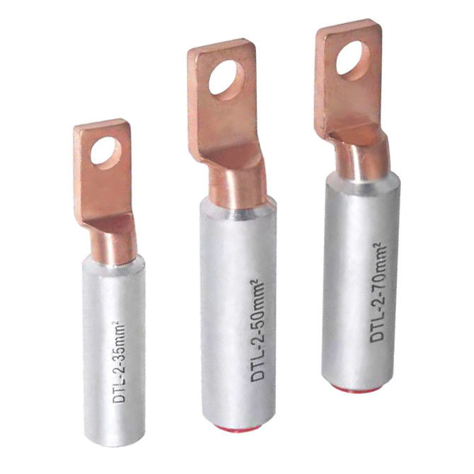Cobre bimetálico forjado do cabo de Pin Type Terminal Lugs Ferrules do friso