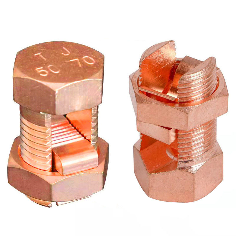 Encaixe de cobre importado da relação da linha elétrica da braçadeira de cabo do conector do parafuso