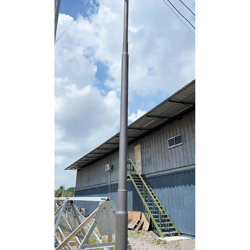 Corrente elétrica tubular de aço estampada de Polo 16M Hot Dip For