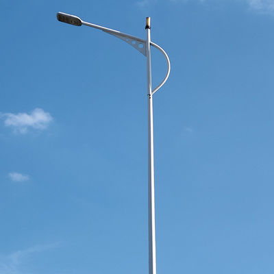 Design Personalizável de Poste de Luz de Rua com Material de Aço Galvanizado a Quente Perfeito para Projetos de Iluminação Externa