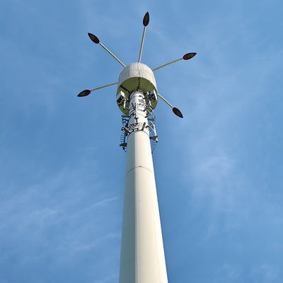 Desenho de altura e vento personalizável para postes de telecomunicações com relatório de análise da estrutura do poste de aço